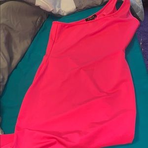Forever 21 Neon Pink Mini Dress